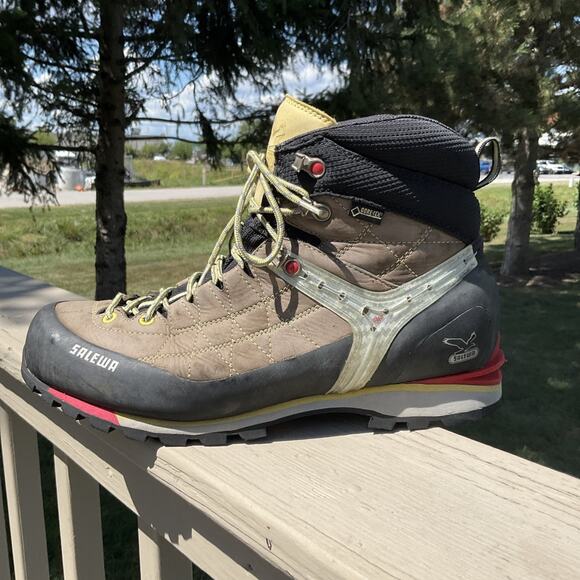 Salewa Ms Rapace GTX 61017/0408 Gore Tex Hiking Boots Vibram Mens Size 11.5 - Picture 1 of 16